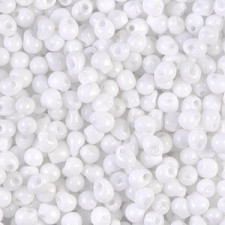 Miyuki drop beads 3,4mm White opaque DP-402